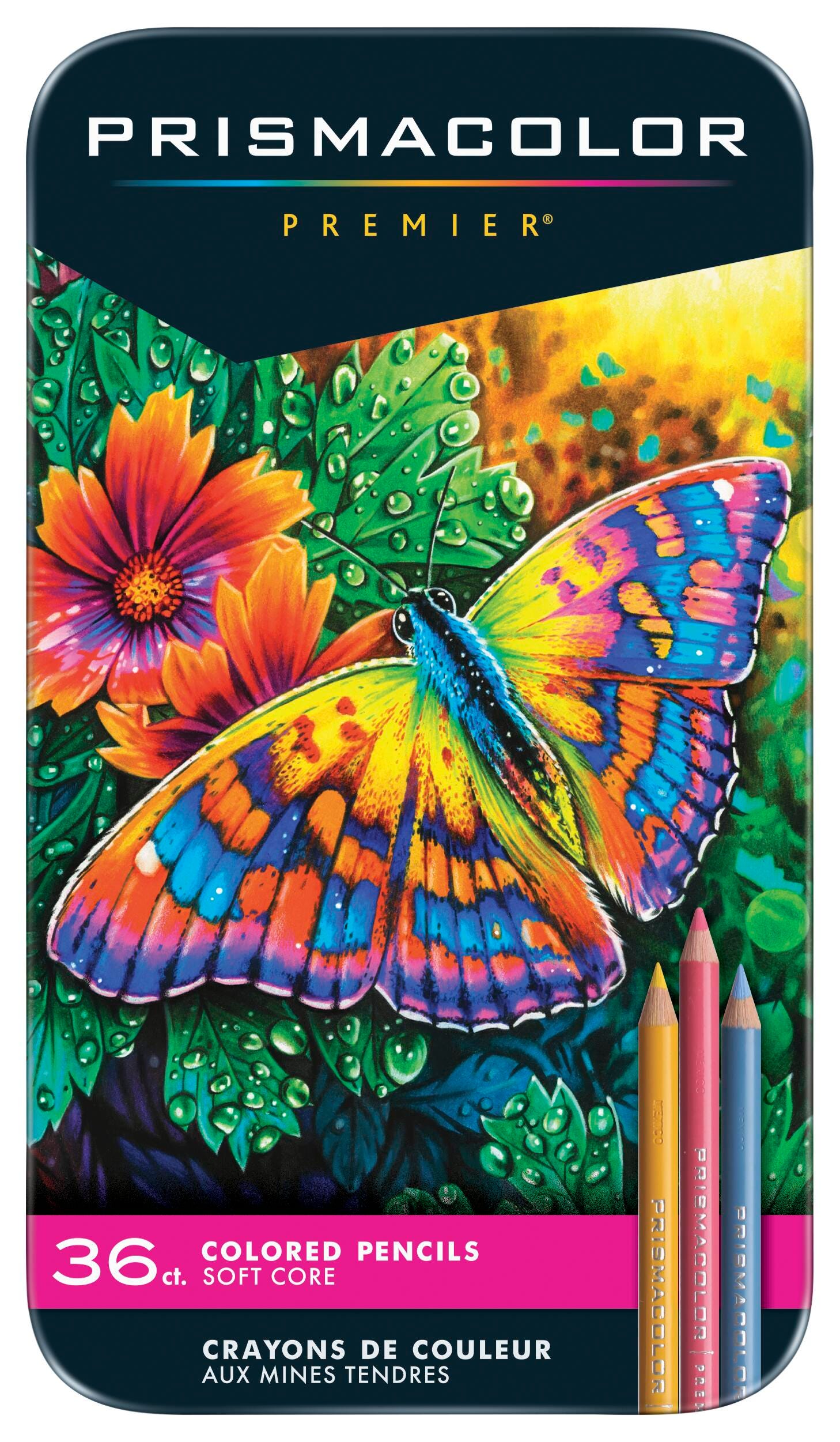 Prismacolor Premier Soft Core Colored Pencils, Assorted Colors